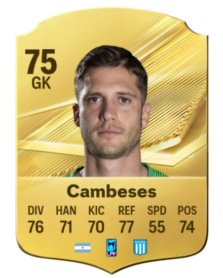 Cambeses 75 Common GK FC 26 card