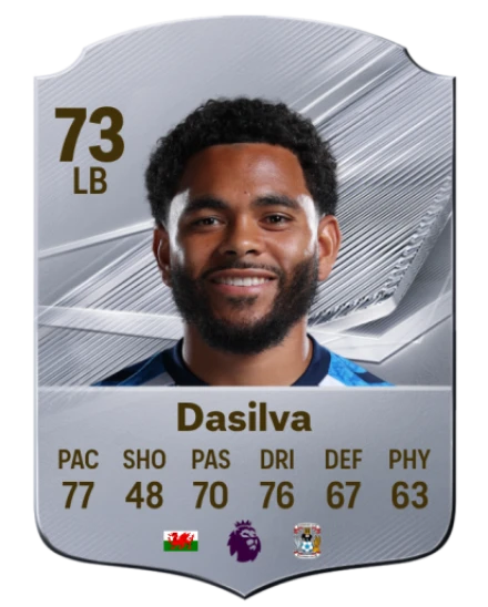 Dasilva 73 Common LB FC 26 card