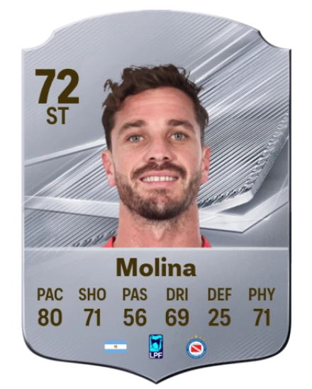 Molina 72 Common ST FC 26 card