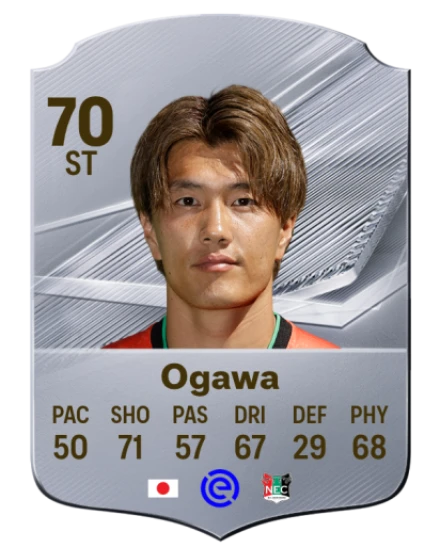Ogawa 70 Rare ST FC 26 card