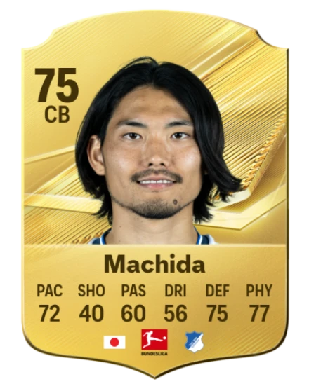 Machida 75 Gold CB FC 27 card