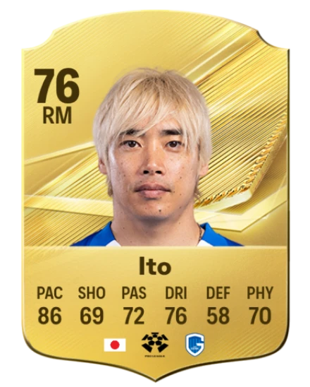 Ito 76 Common RM FC 26 card