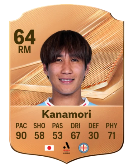 Kanamori 64 Common RM FC 26 card