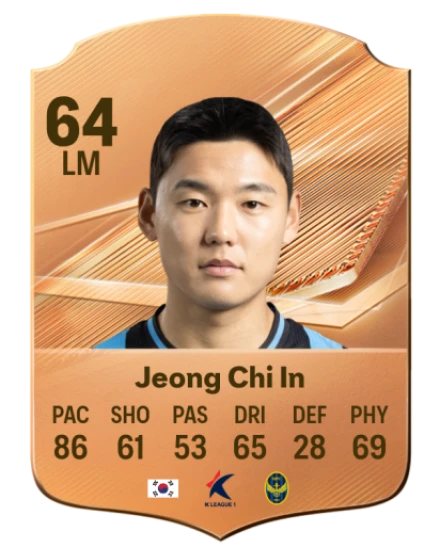 Jeong Chi In 64 Common LM FC 26 card
