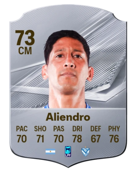 Aliendro 73 Common CM FC 26 card