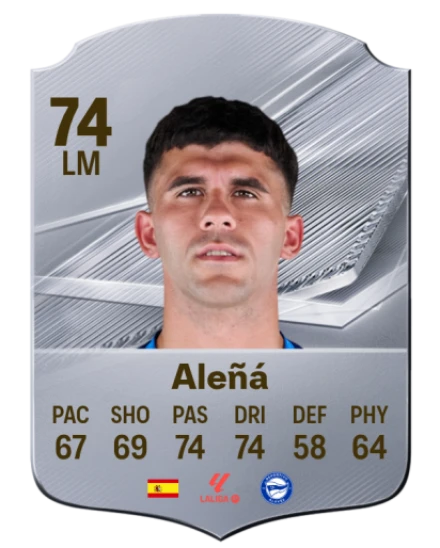 Aleñá 74 Common LM FC 26 card