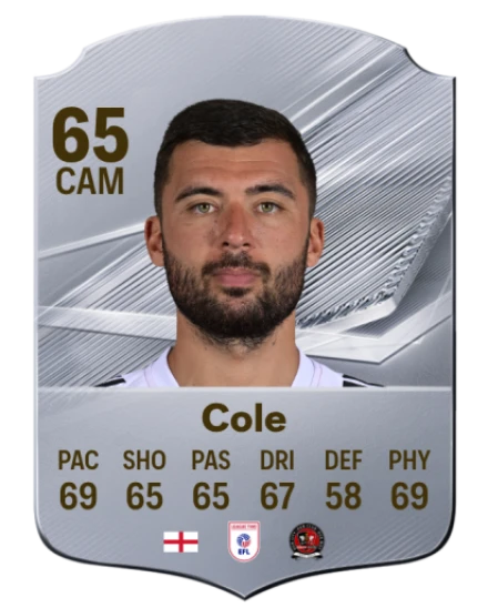 Cole 65 Common CAM FC 26 card