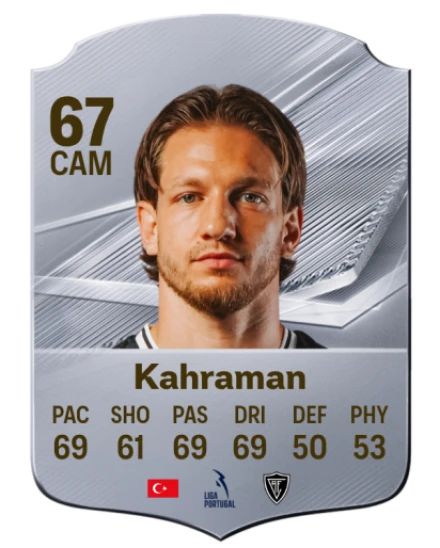 Kahraman 67 Common CAM FC 26 card