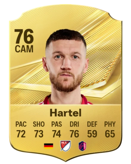 Hartel 76 Common CAM FC 26 card
