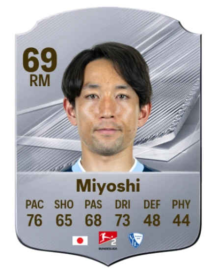 Miyoshi 69 Common RM FC 26 card