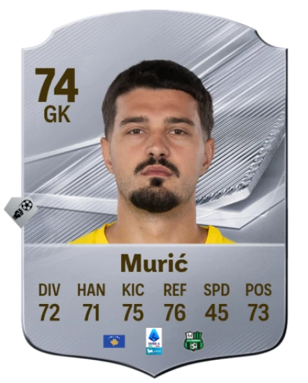 Murić 74 Common GK FC 26 card