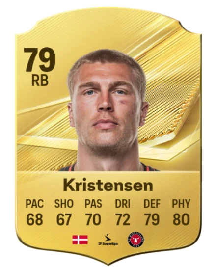 Kristensen 79 Common RB FC 26 card