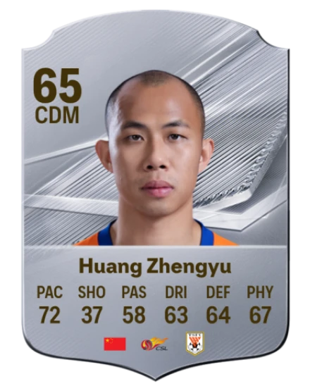 Huang Zhengyu 65 Common CDM FC 26 card