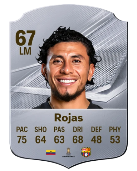 Rojas 67 Common LM FC 26 card
