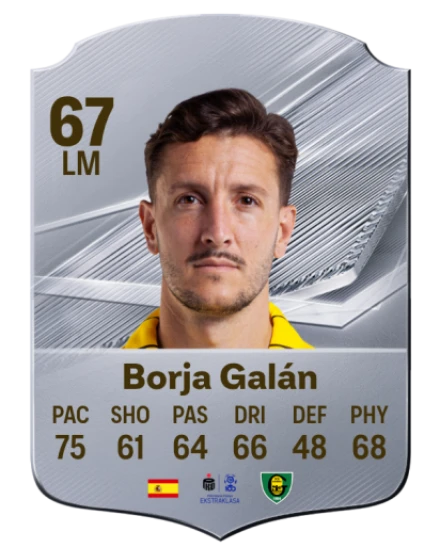Borja Galán 67 Common LM FC 26 card