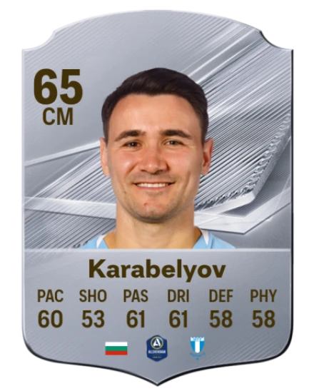 Karabelyov 65 Common CM FC 26 card