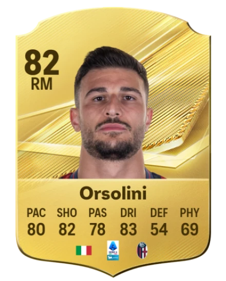 Orsolini 82 Common RM FC 26 card