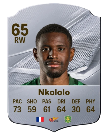 Nkololo 65 Common RW FC 26 card