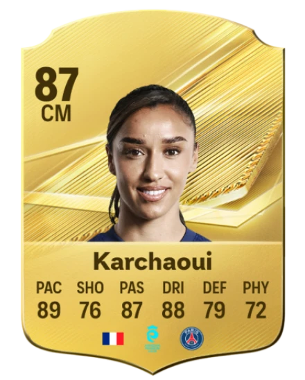 Karchaoui 87 Common CM FC 26 card
