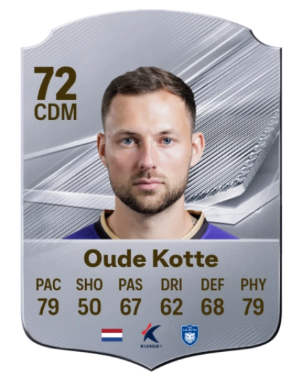 Oude Kotte 72 Common CDM FC 26 card