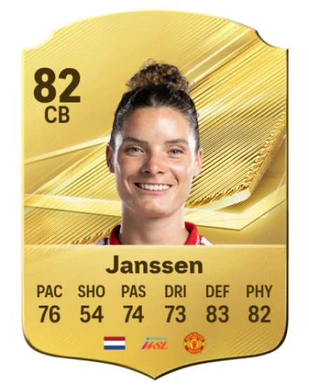 Janssen 82 Common CB FC 26 card