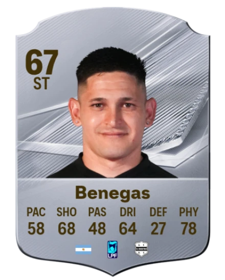 Benegas 67 Common ST FC 26 card