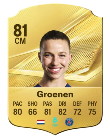 Groenen 81 Common CM FC 26 card