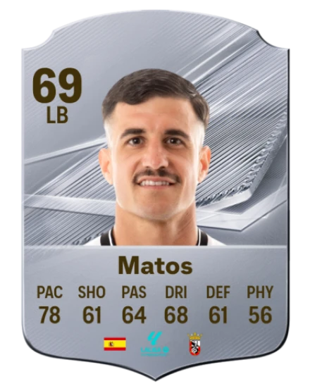Matos 69 Common LB FC 26 card