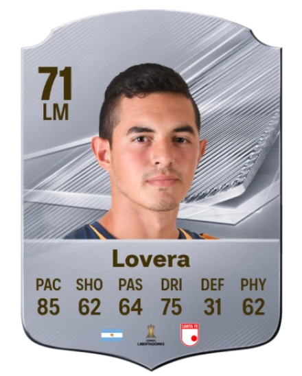 Lovera 71 Common LM FC 26 card