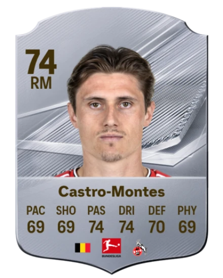 Castro-Montes 74 Common RM FC 26 card