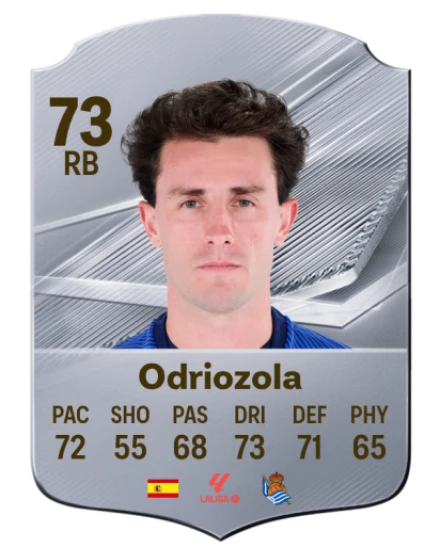 Odriozola 73 Silver RB FC 27 card