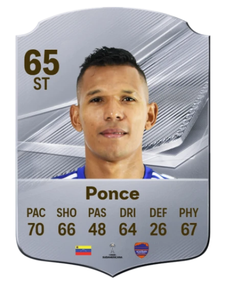 Ponce 65 Common ST FC 26 card