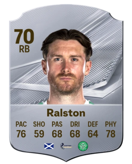 Ralston 70 Common RB FC 26 card