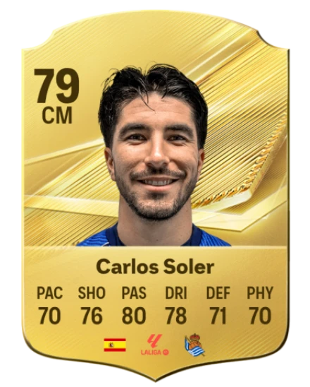 Carlos Soler 79 Common CM FC 26 card