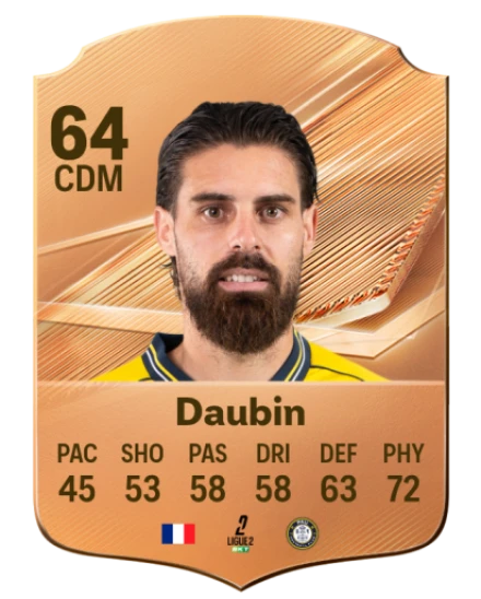 Daubin 64 Bronze CDM FC 27 card