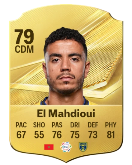 El Mahdioui 79 Common CDM FC 26 card