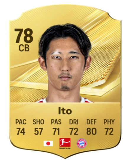 Ito 78 Gold CB FC 27 card