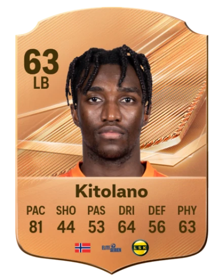 Kitolano 63 Common LB FC 26 card