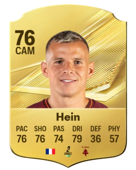 Hein 76 Common CAM FC 26 card