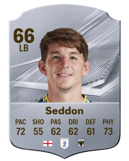 Seddon 66 Common LB FC 26 card