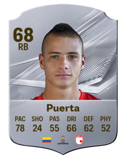 Puerta 68 Common RB FC 26 card