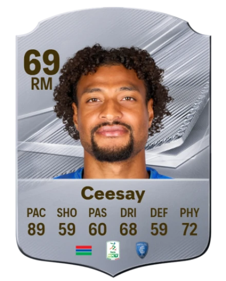 Ceesay 69 Common RM FC 26 card