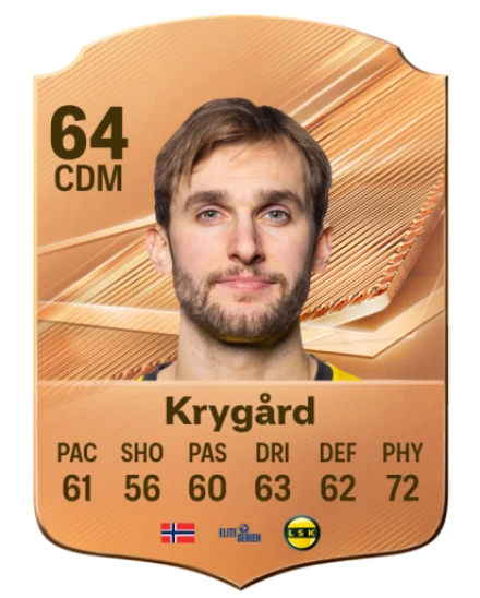 Krygård 64 Bronze CDM FC 27 card