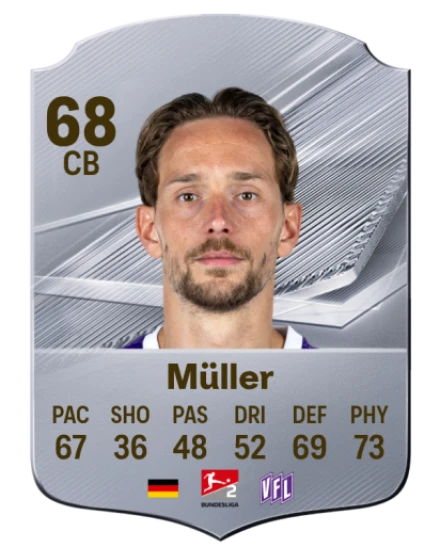 Müller 68 Common CB FC 26 card