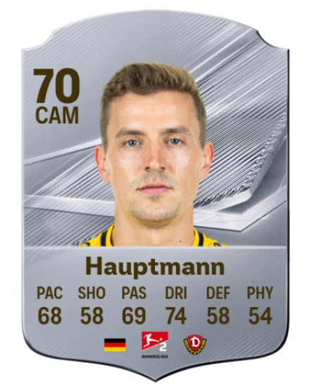 Hauptmann 70 Common CAM FC 26 card
