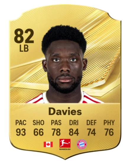 Davies 82 Common LB FC 26 card