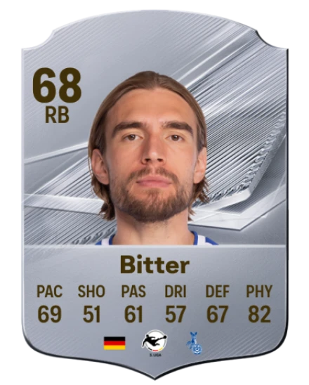 Bitter 68 Common RB FC 26 card