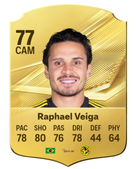 Raphael Veiga 77 Common CAM FC 26 card