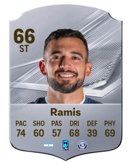 Ramis 66 Silver ST FC 27 card