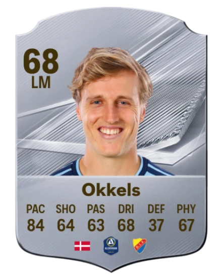 Okkels 68 Common LM FC 26 card